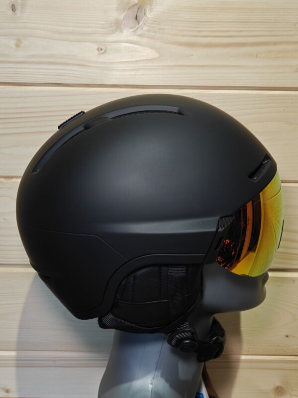 PRILBA SINNER MONTBLANC VISOR MATTE BLACK 51-54CM